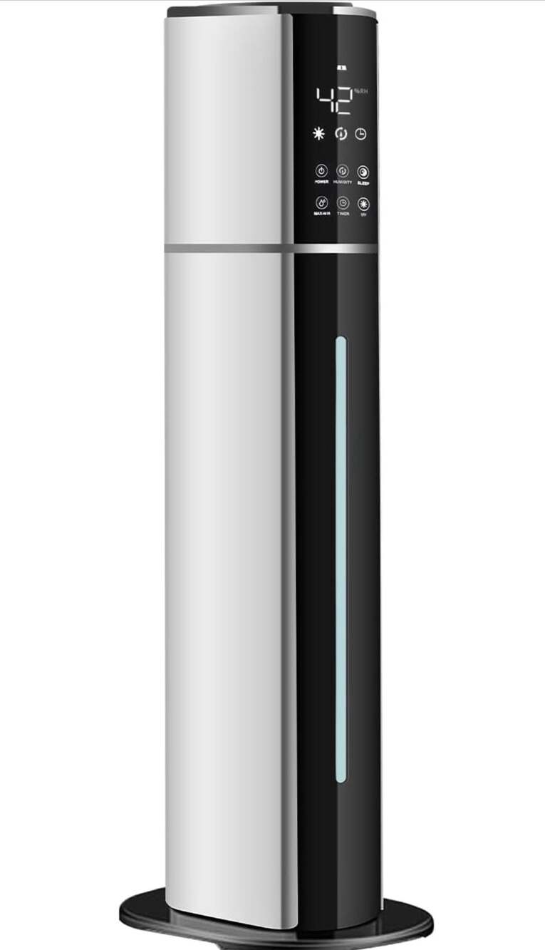 Ultrasonic Cool Mist Floor Humidifier, 2.4 Gallon Top Fill Tower